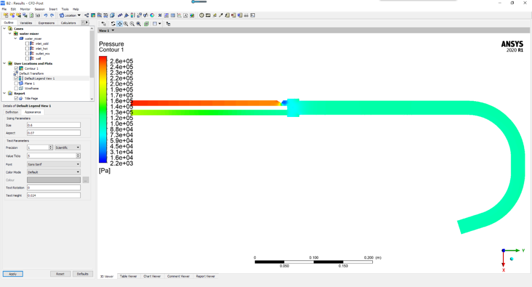 「CFD案例-Fluent」27 水中稳态传热CFD模拟的图21