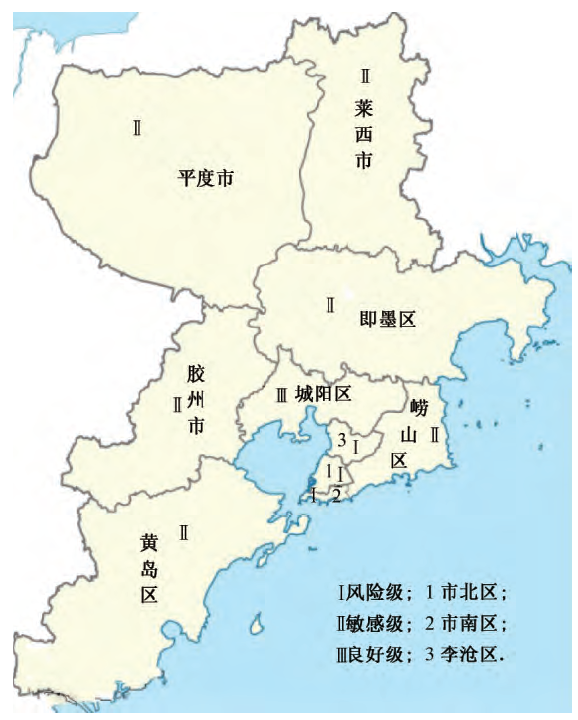 环境工程 | 基于psr模型的城市土地生态安全评价:以青岛市为例