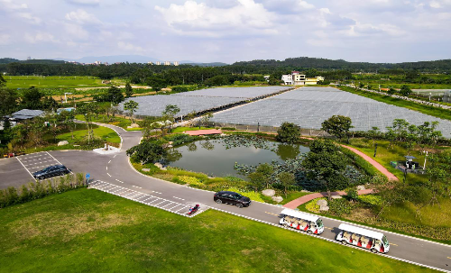 诺普信增城湾区农业科技产业园项目鸟瞰图