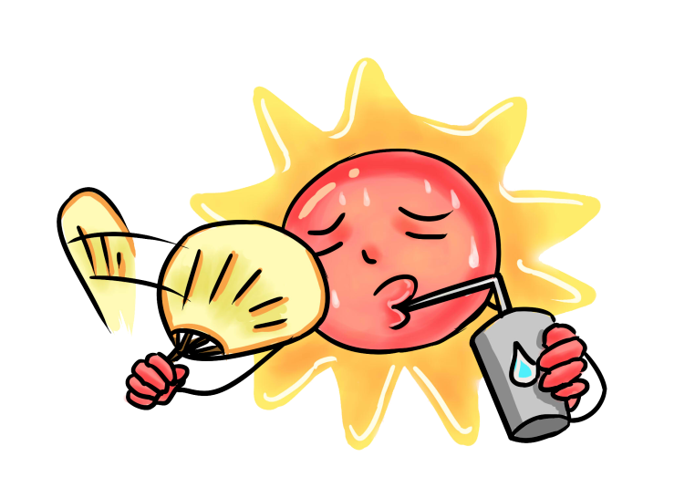 战高温无惧烤验致敬最美丽的你们