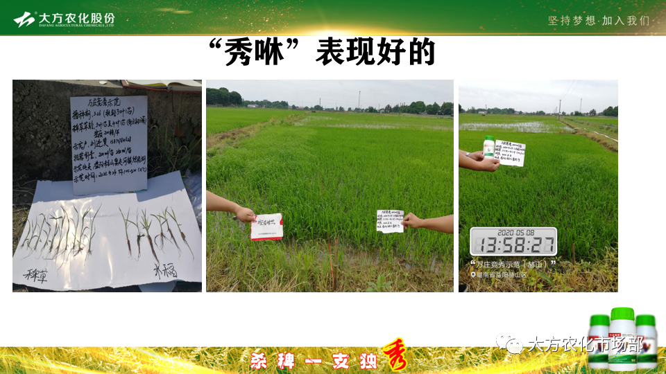 稻田除稗，用好才算“秀” --“万庄竞秀”应用案例剖析