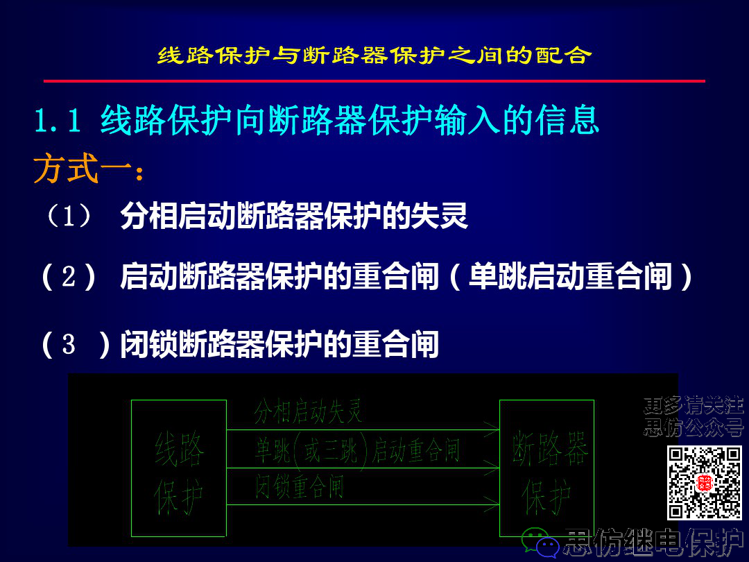 線路保護配置及相關保護之間配合的圖22