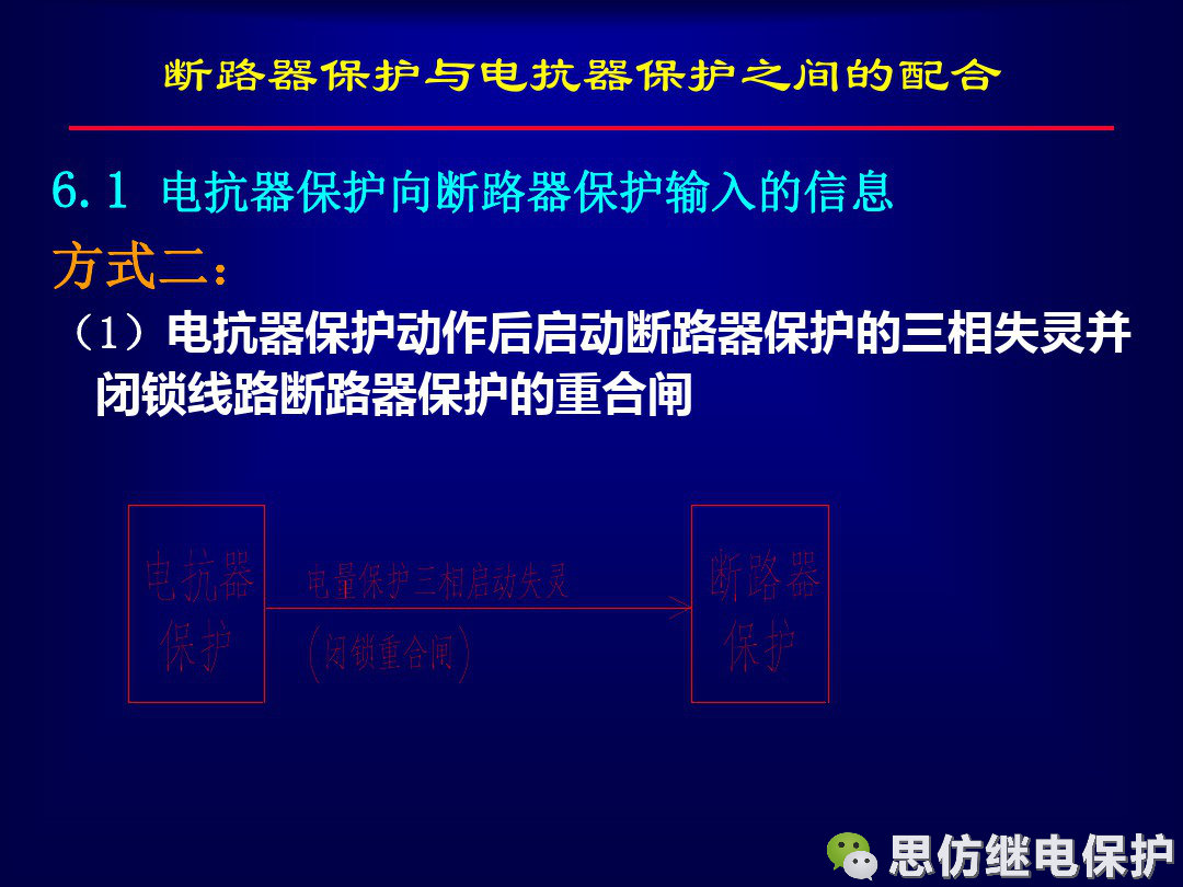 線路保護配置及相關保護之間配合的圖43