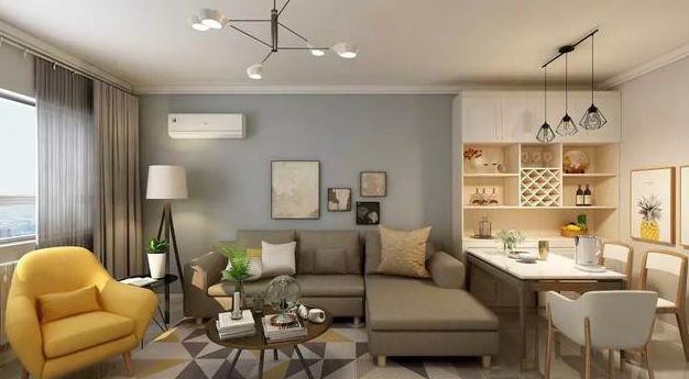 80㎡ 简约风格旧房改造后，空间大了不止一点点！