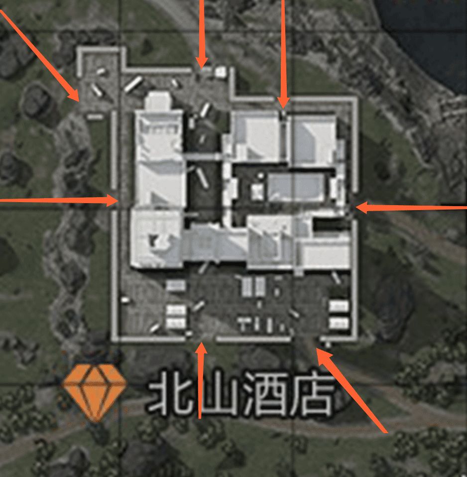 北山酒店弯弯绕，路线技巧知多少