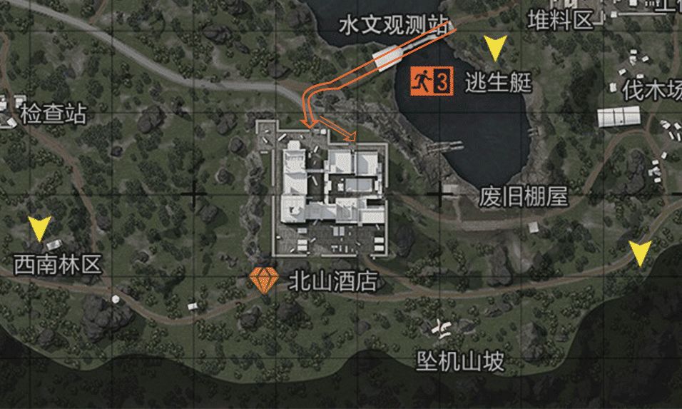 北山酒店弯弯绕，路线技巧知多少