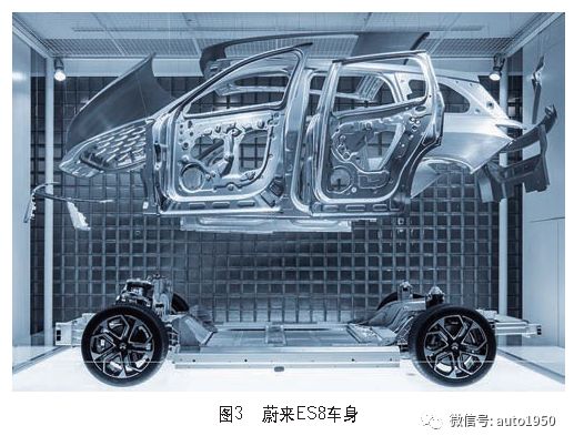 蔚来ES8车身