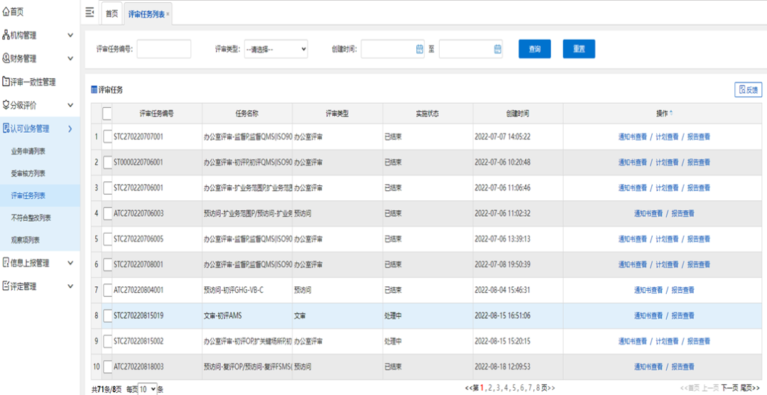 干货汇总 | CNAS认证机构认可业务管理平台操作介绍插图19