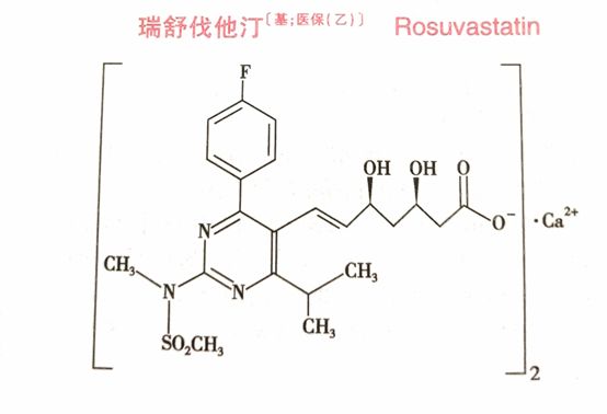 洛伐他汀化学结构式辛伐他汀化学结构式普伐他汀化学结构式氟伐他汀