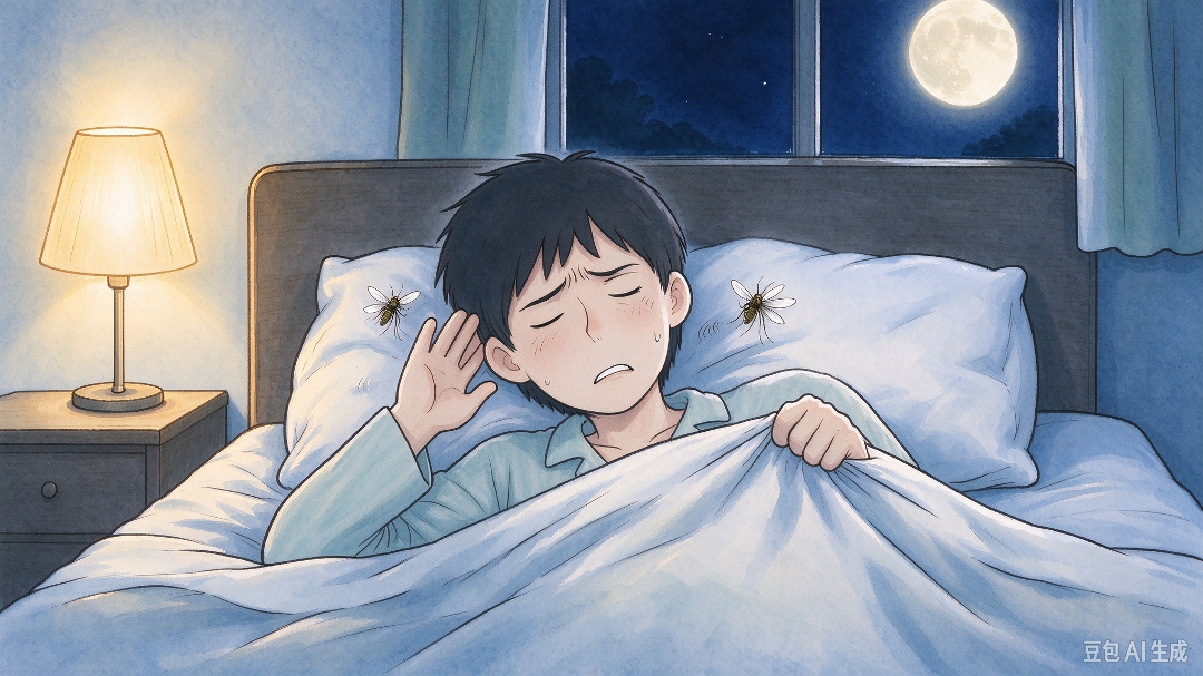 蚊子扰梦漫画.png