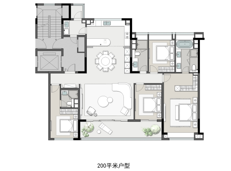 城南家园六组团户型图图片