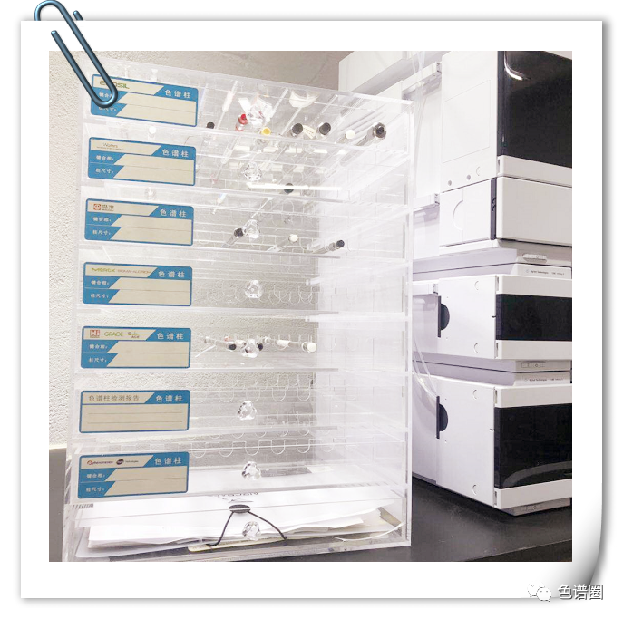 色谱柱收纳箱