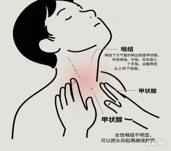 AED怎么自检甲状腺癌居温州女性发病率第一！教你几招自检甲状腺_https://www.jmylbn.com_新闻资讯_第9张