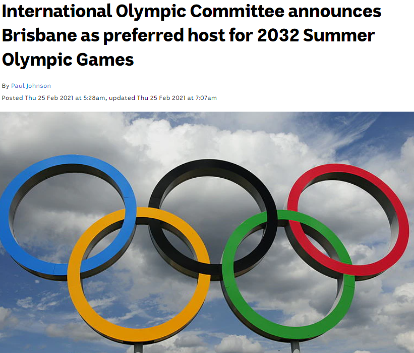 布里斯班奥运会 布里斯班成2032奥运会首选举办地！Gabba体育馆、火车站、商业街等全面升级！