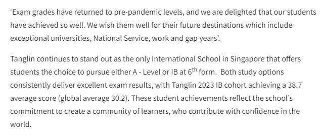 Best Schools发布全球优秀IB学校的排名：新加坡再拿第一