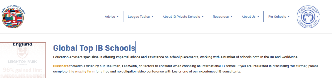 Best Schools发布全球优秀IB学校的排名：新加坡再拿第一