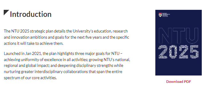 新加坡南洋理工大学低门槛、高录取率的捡漏专业推荐