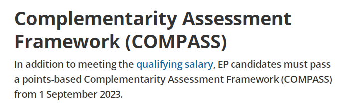 2023新加坡各类准证收入水平大公开