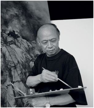 中国写实画派素描作品展(图10)