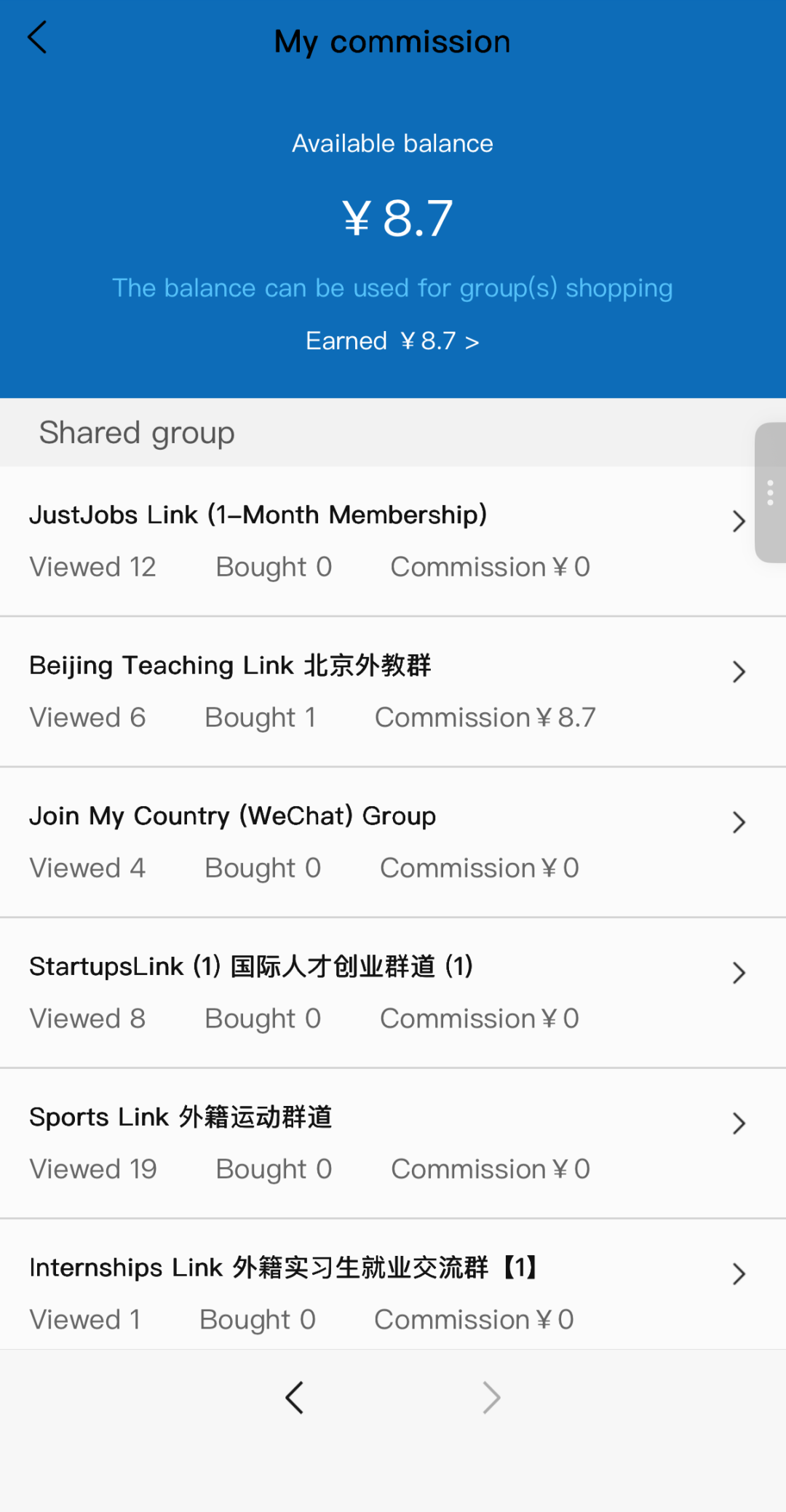 Share WeLink Groups & Earn Commissions – Referral Rewards