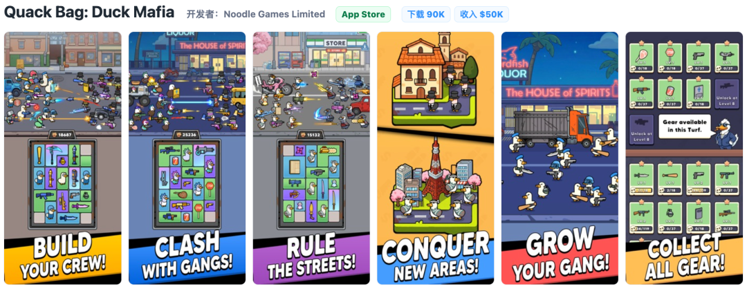 休闲游戏开发商Noodle Games上个月收入5万美金 旗下多款产品月入过万