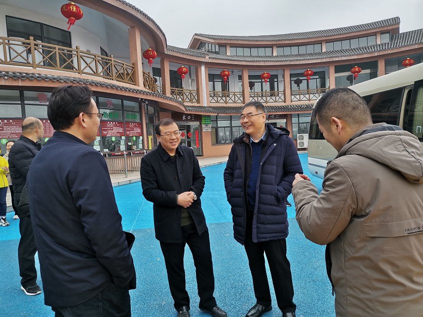 2022年2月15日,省自然资源厅二级巡视员李云率队赴