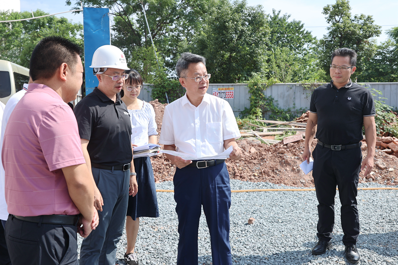 陈水连调度专项债项目建设 | 赣州经济技术开发区