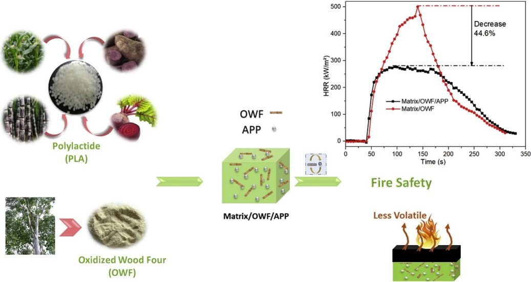 华南理工大学张水洞教授团队：催化氧化制备羧基化多糖成炭剂及环氧树脂超高膨胀炭层的机理的图1