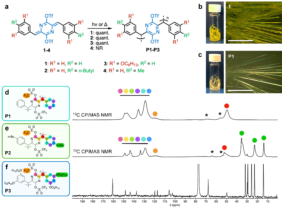 劳伦斯伯克利国家实验室刘毅研究员《Nat. Commun.》：新型拓扑化学聚合-固态合成可溶液加工和功能化的超高分子量聚合物的图1