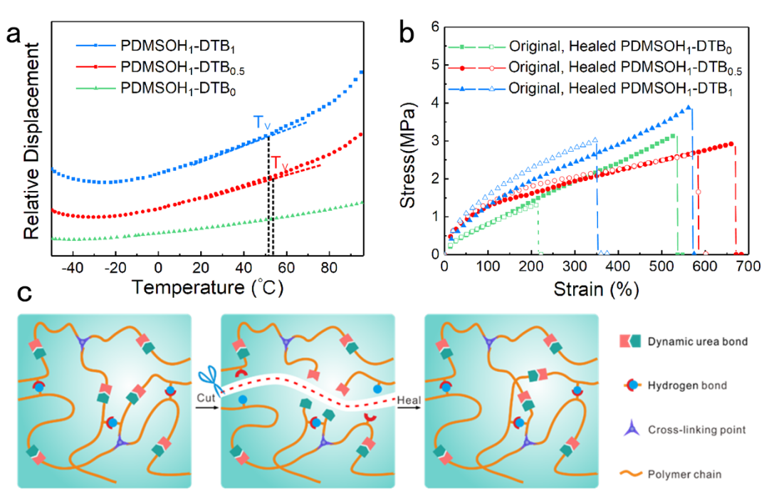 华南理工大学刘岚教授团队《AFM》：基于受阻脲键及氢键协同作用的半包埋高稳定可拉伸导体的图2