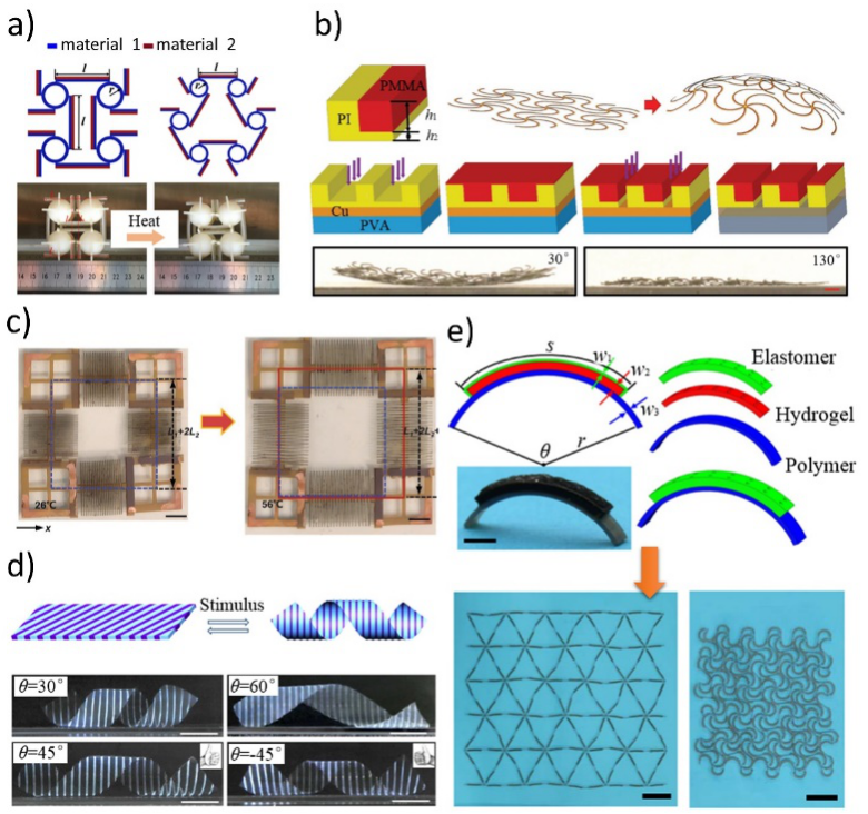 北京理工大學方岱寧院士、李營教授團隊Adv. Sci.綜述：智能驅動力學先進結構及其構筑原理的最新進展的圖2