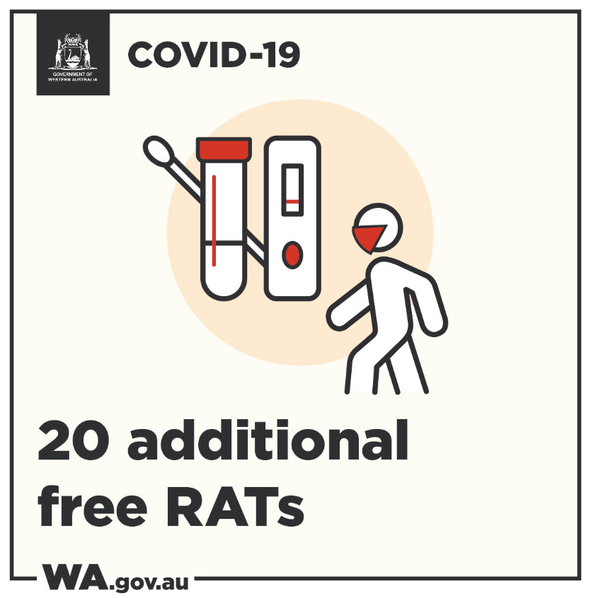 好消息！西澳快速抗原测试盒（RATs）又可以免费领取了!（组图） - 1
