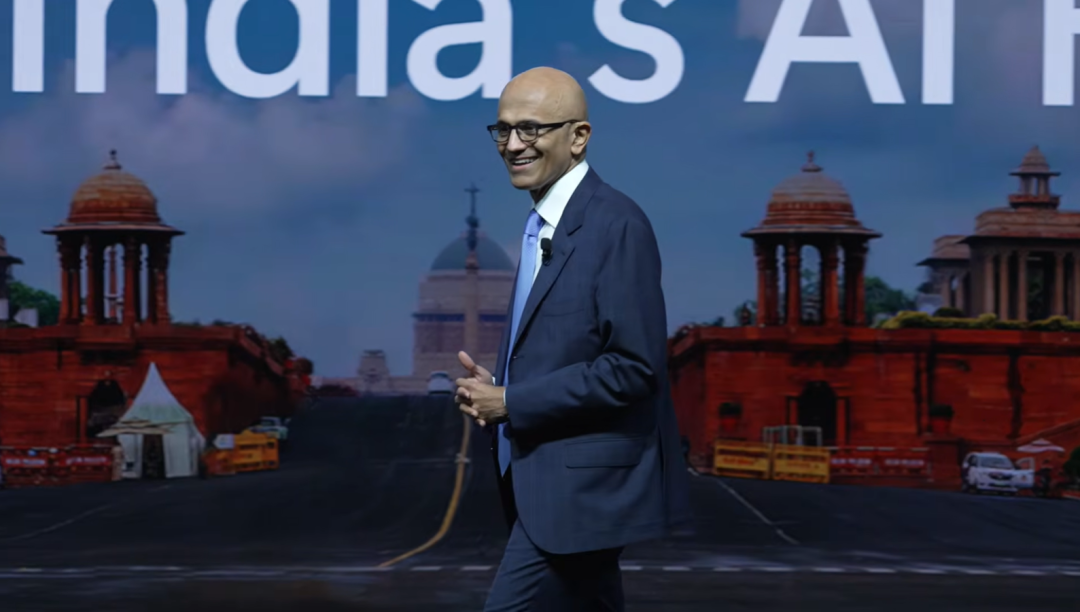 微软最大亚洲投资计划：向印豪掷175亿美元，兴建AI数据中心