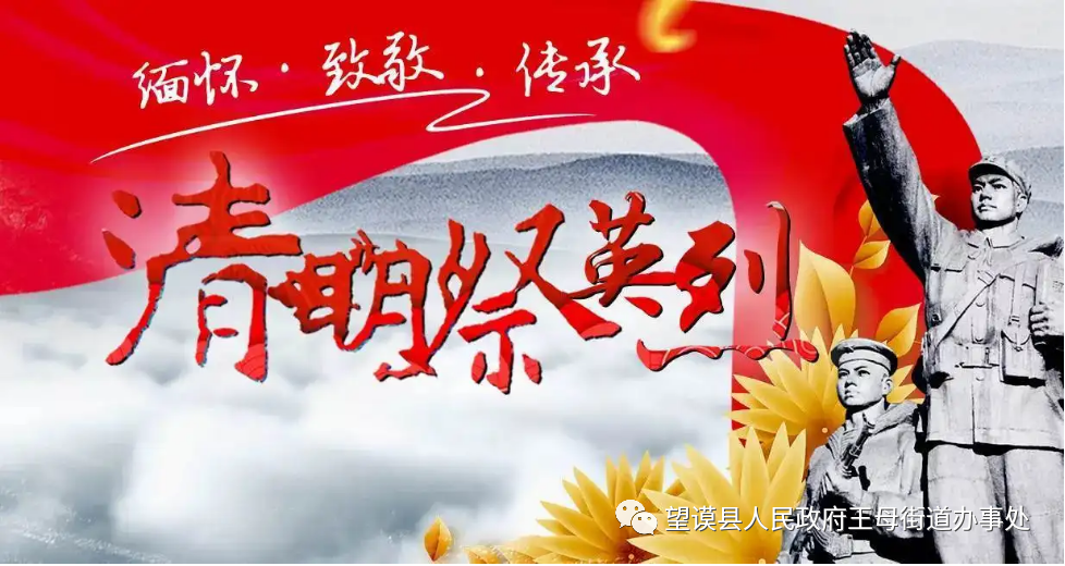 文明实践王母街道开展祭扫英烈铭记历史主题党日活动