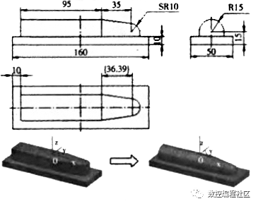 子 弹的数铣宏程序编程加工的图1