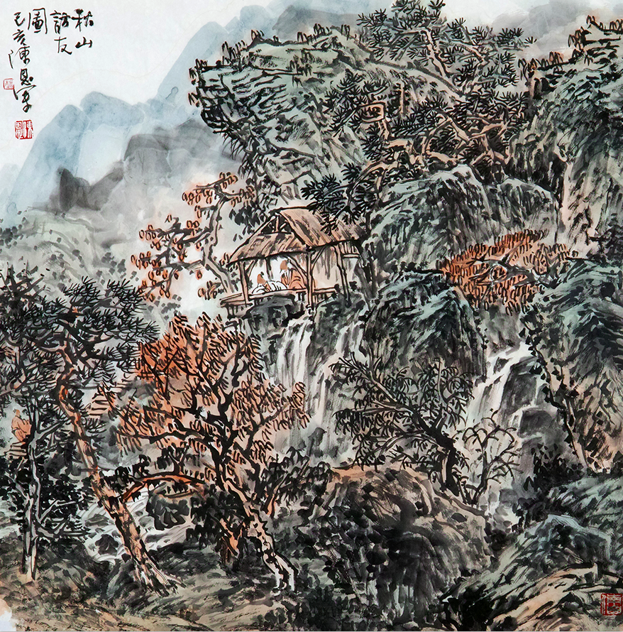 体验特展丨山水有清音——我国当代著名画家陈恩先生线上画展