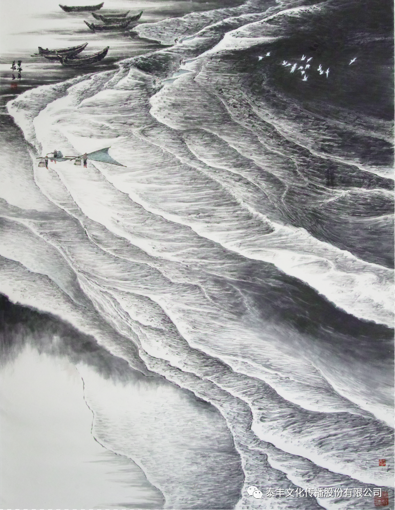 宜兴展讯丨墨中翻巨浪纸上滚波涛当代名家陶安金先生艺术交流会