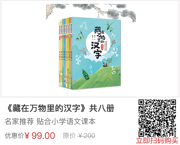 朱永新 张祖庆联合推荐 这套 藏在万物里的汉字 究竟有多特别 嗨玩知识 生活百科资讯