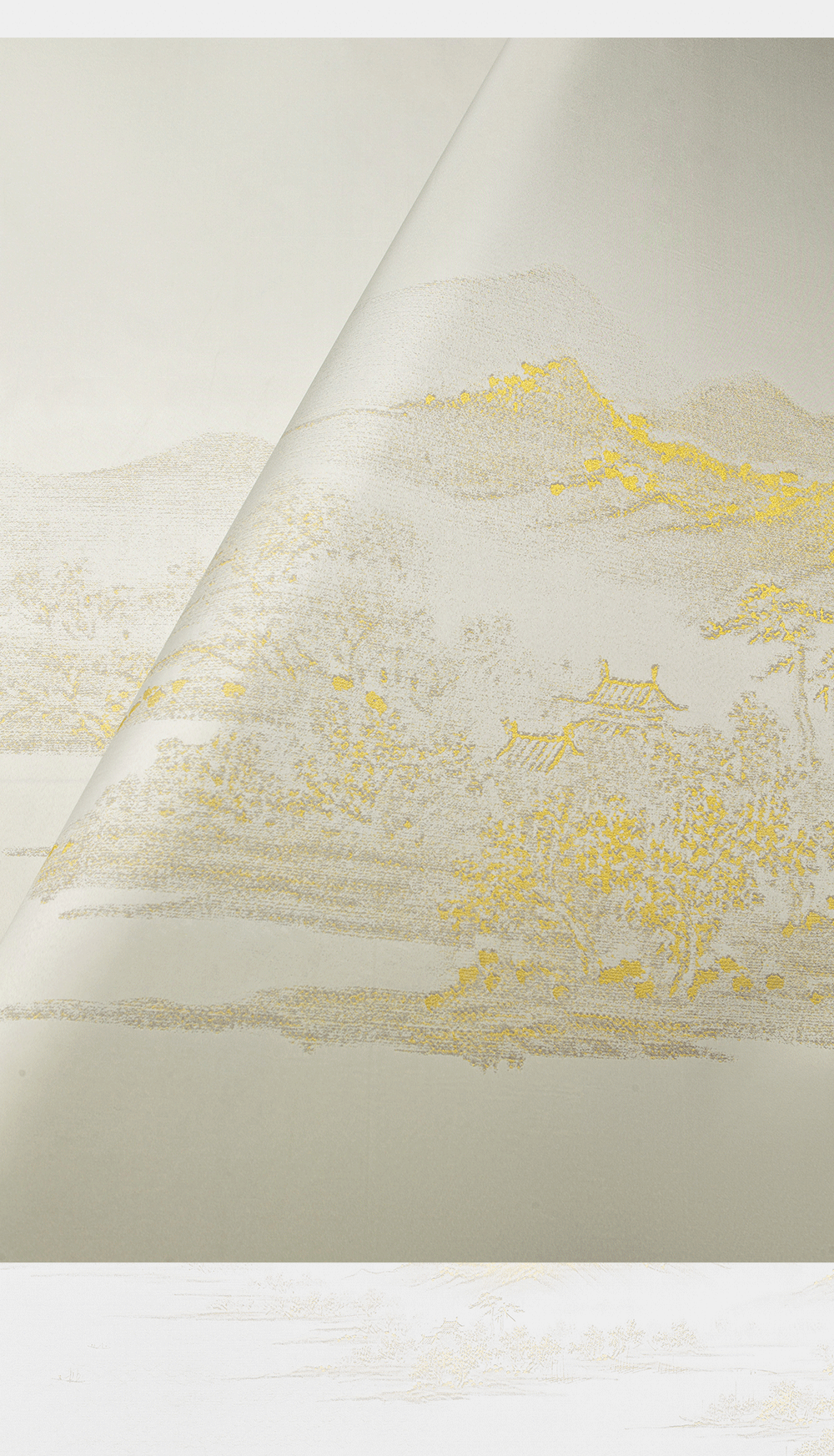 汇明织锦墙布·新品上市｜听说看到日照金山的人，会幸运一整年