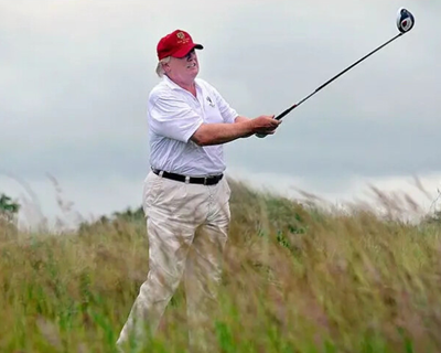 特朗普为自己打高尔夫球辩护：“我不过是锻炼一下身体”