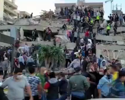 “感觉像遭遇了轰炸” 爱琴海地震已致至少22死