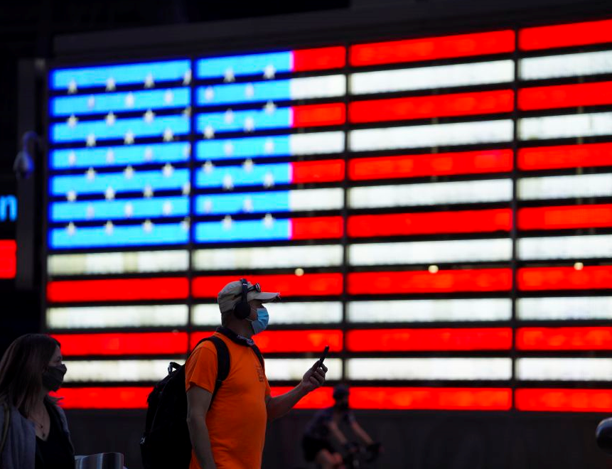 国际观察 | 新冠病例破千万　美国社会撕裂深