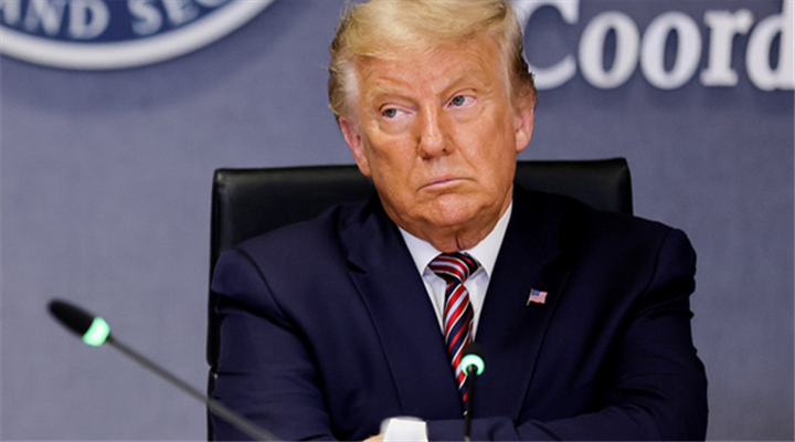 特朗普炮轰NBA球队罢赛推迟比赛：他们变得像一个政治组织