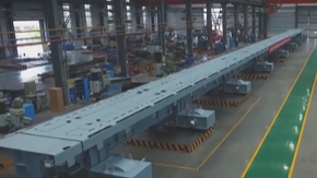 世界首组时速600公里高速磁浮道岔长啥样？戳开视频来看吧！