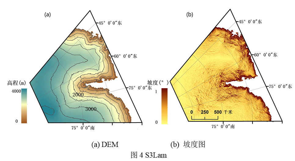 Sentinel-3数据构建兰伯特冰川区域DEM的图13