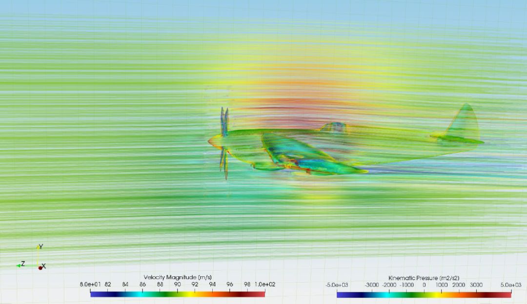 使用TCFD进行螺旋桨式飞行器外流场分析的图12