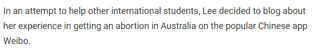 4000多女生在澳堕胎，中国留学生人数众多！不小心、遇渣男，乃至被强迫（组图） - 7
