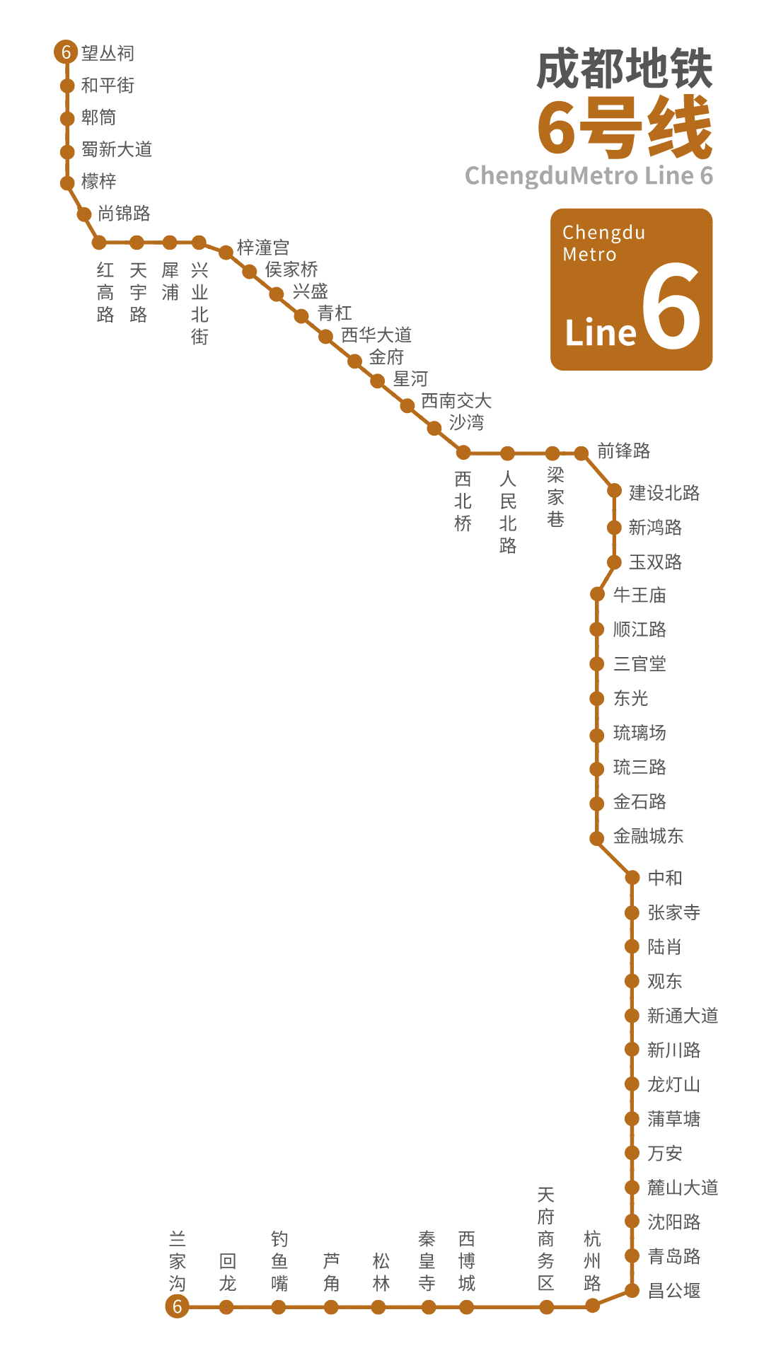 成都地铁线路名称_成都号线地铁线路图_成都地铁6号线