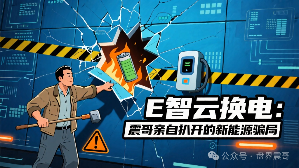 E智云换电新能源骗局，拉人头还能赚提成——这不就是传销窝点经典套路吗？