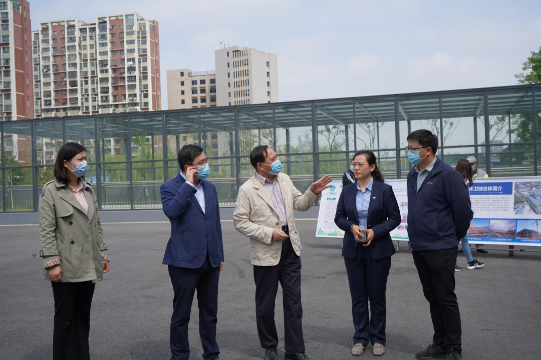 扬州市城管局市环卫处调研近期广陵环卫工作